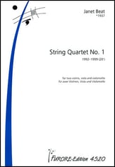 String Quartet #1 cover